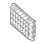 64229176945 - Body: Vent for BMW: 320i, 320i xDrive, 328d, 328d xDrive, 328i, 328i GT xDrive, 328i xDrive, 330e, 330e xDrive, 330i, 330i GT xDrive, 330i xDrive, 335i, 335i GT xDrive, 335i xDrive, 340i, 340i GT xDrive, 340i xDrive, 428i, 428i Gran Coupe, 428i xDrive, 428i xDrive Gran Coupe, 430i, 430i Gran Coupe, 430i xDrive, 430i xDrive Gran Coupe, 435i, 435i Gran Coupe, 435i xDrive, 435i xDrive Gran Coupe, 440i, 440i Gran Coupe, 440i xDrive, 440i xDrive Gran Coupe, 530e, 530e xDrive, 530i, 530i xDrive, 540d xDrive, 540i, 540i xDrive, 550e xDrive, 740i, 740i xDrive, 745e xDrive, 750e xDrive, 750i xDrive, 760i xDrive, 840i, 840i Gran Coupe, 840i xDrive, 840i xDrive Gran Coupe, ActiveHybrid 3, i5, i7, M3, M340i, M340i xDrive, M4, M5, M550i xDrive, M760i xDrive, M8, M8 Gran Coupe, M850i xDrive, M850i xDrive Gran Coupe, X3, X4, X5, XM Image