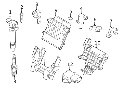 Ignition System for 2019 Volvo XC90 #16