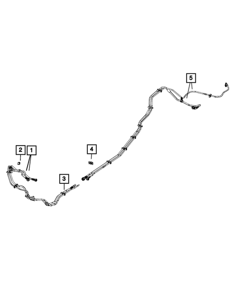 Fuel Lines for 2016 Ram ProMaster City #0