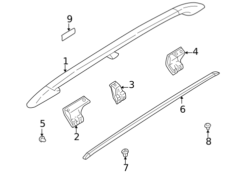 Luggage Carrier for 2004 Subaru Outback #0