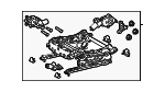 72010F6010 - Body: Seat Adjuster for Lexus Image