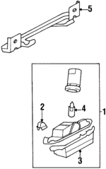 MR162485 - Electrical: License Lamp for Mopar Image