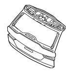 32296629 - : Lift Gate for Volvo: V60, V60 Cross Country Image