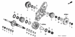 22815P4P003 - Transmission - Automatic: RING, SEALING (29MM) for Honda Image