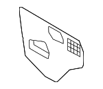 808601FA1A - Body: Water Deflector for Nissan: Cube Image