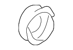 99610236550 - Cooling System: Tensioner Dust Shield for Porsche: 911, Boxster, Cayman Image