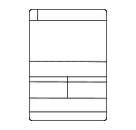 520339001 - : Tire Info Label for Hyundai: XG300, XG350 Image