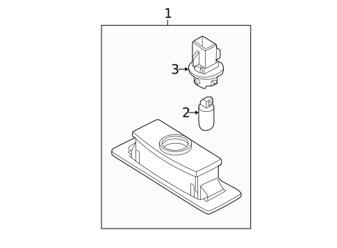 License Lamps for 2016 Kia Optima #0