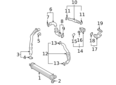 Intercooler for 2013 Mini Cooper #1