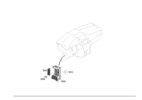 Interior Fuse Box for 2015 Mercedes-Benz GLK250 #0