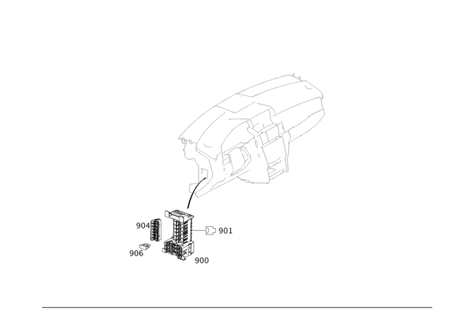 255457226 - Electrical Equipment and Instruments: Receptacle Housing for Mercedes-Benz Image image