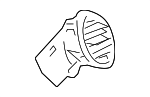 16483024541460 - Body: Vent Grille for Mercedes-Benz Image