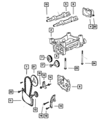 4621517 - Engine 2.4L Four Cylinder: Balance Shaft, Driver for Mopar Image