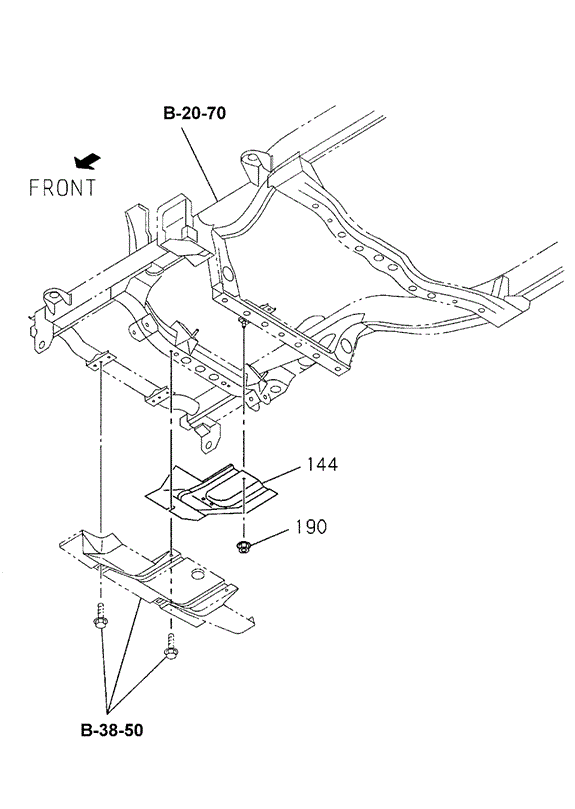 Breather Tube (Lower) for 2002 Honda Passport #0