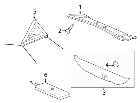 Interior Trim - Trunk for 2018 Jaguar XJR575 #0