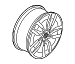 5GM601025CFZZ - Suspension: Wheel, Alloy for Volkswagen: Golf Alltrack, Golf SportWagen, Jetta Image