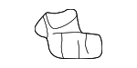 61625AA060 - Body: Reinforced Bracket for Toyota Image