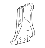 6104833040 - Body: Pillar Reinforced for Toyota Image