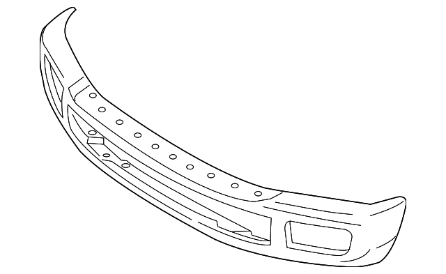 2020-2022 Ford | Bumper Face Bar | LC3Z-17757-AA | Walls' Ford Parts
