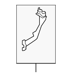 97761P2000 - HVAC: Front AC Tube for Hyundai: Santa Fe Image