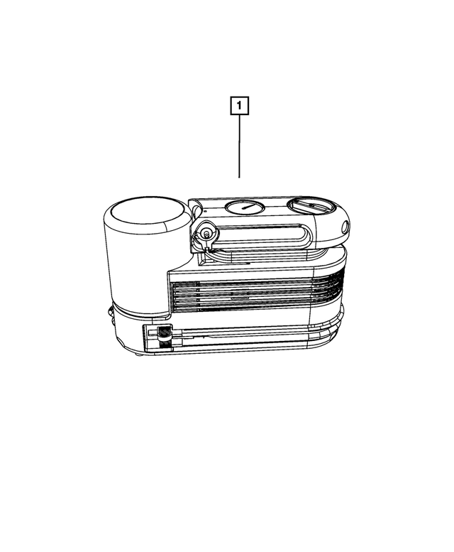 68640368AA - Wheels: Tire Compressor for Mopar Image image