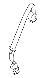 T4K14483PVJ - : Center Seat Belt for Jaguar: I-Pace Image