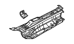 80A803296ASTL - Body: Center Floor Pan for Audi Image