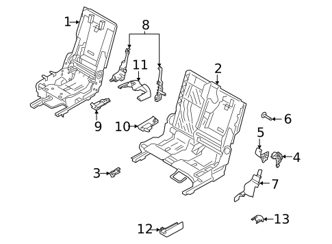 Second Row Seats for 2020 Land Rover Defender 90 #5