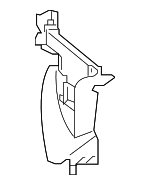 2135051130 - Body: Duct for Mercedes-Benz Image