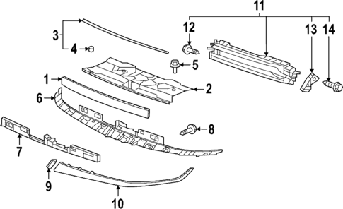 Grille & Components for 2024 Hyundai Ioniq 5 #0