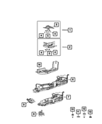 68640308AA - Frame, Bumper and Fascia: Fuel Tank Skid Plate for Jeep: Wrangler Image