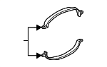 PB129142 - Engine: Clamp for Porsche Image