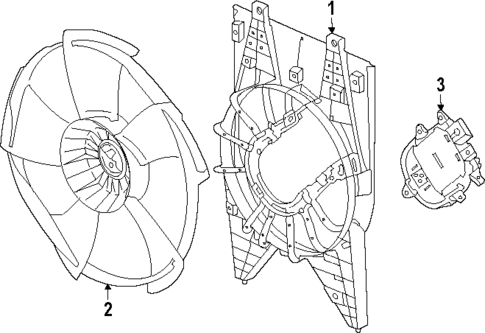 Cooling Fan for 2024 Acura MDX #0