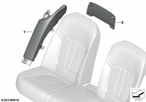 Seats Rear for 2021 BMW BMW ALPINA B7 #0
