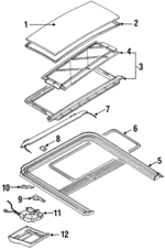 535877071 - Body: Slide Panel for Volkswagen: Corrado Image