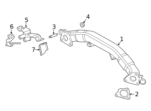 Exhaust Components for 2019 Land Rover Discovery #1