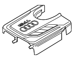 4E103925C - : Engine Cover for Audi Image
