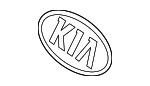 863183R500 - Body: Emblem for Kia Image