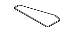 54137127565 - Body: Rear Glass Seal for BMW: 325xi, 328i, 328i xDrive, 328xi, 530xi, 535i xDrive, 535xi, X3, X5 Image
