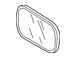 76203SVAA11 - Body: Mirror Glass for Honda: Civic Image