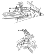 15735413 - Fuel System: Cable for Chevrolet: C2500, C3500, K2500 Pickup, K3500 Pickup, Suburban C2500, Suburban K2500 | GMC: C2500 Pickup, C3500 Pickup, K2500 Pickup, K3500 Pickup, Suburban C2500, Suburban K2500 Image