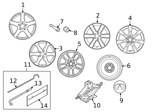Covers & Trim for 2006 INFINITI G35 #0