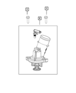 6101982 - Cooling: Hex Head Screw And Washer for Chrysler: 300, Aspen | Dodge: Challenger, Charger, Durango, Journey, Magnum, Ram 1500, Viper | Jeep: Commander, Grand Cherokee, Grand Cherokee L, Grand Wagoneer, Wagoneer, Wrangler | Ram: 1500, 1500 Classic, 2500, 3500 | SRT: Viper Image