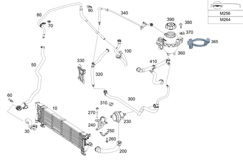 Battery Cooling System for 2025 Mercedes-Benz E 53 AMG&reg; #0