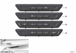 61316826755 - Vehicle Electrical System: Operating Facility Seat Functions Right for BMW Image