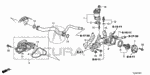 92900080220B - Engine: BOLT, STUD (8X22) for Acura Image