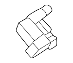 2976803807 - Body: Glove Box Latch for Mercedes-Benz Image