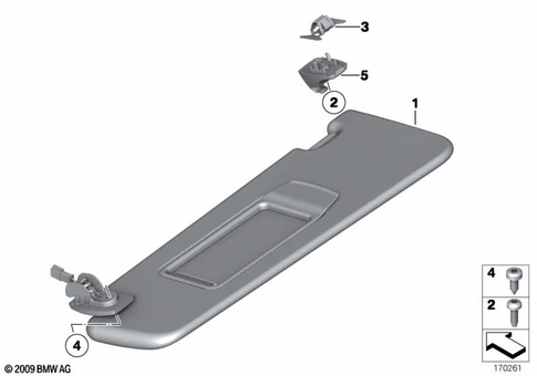 Interior Equipment, Upper for 2010 BMW BMW ALPINA B7L #5