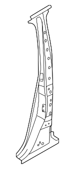G65706RRMA - Body: Center Pillar Reinforced for Nissan: Rogue Image