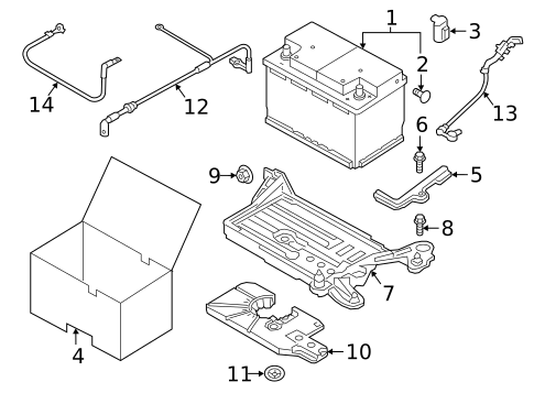 Battery for 2015 Volkswagen Jetta #9